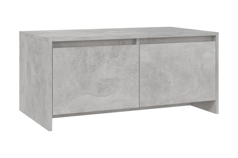 Soffbord betonggrå 90x50x41,5 cm spånskiva - Grå - Soffbord - Bord