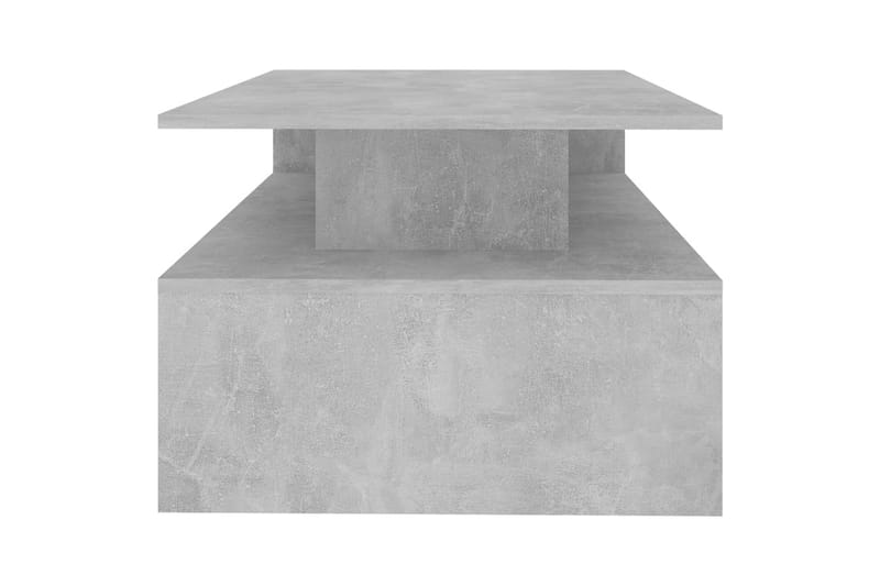 Soffbord betonggrå 90x60x42,5 cm spånskiva - Grå - Soffbord - Bord