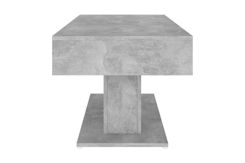 Soffbord betonggrå 96x50x45 cm spånskiva - Grå - Möbler - Bord