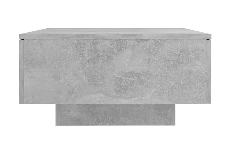 Soffbord betongrå 90x60x31 cm spånskiva - Grå - Möbler - Bord