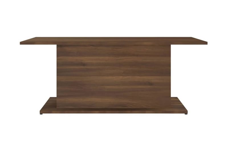 Soffbord brun ek 102x55,5x40 cm spånskiva - Brun - Möbler - Bord