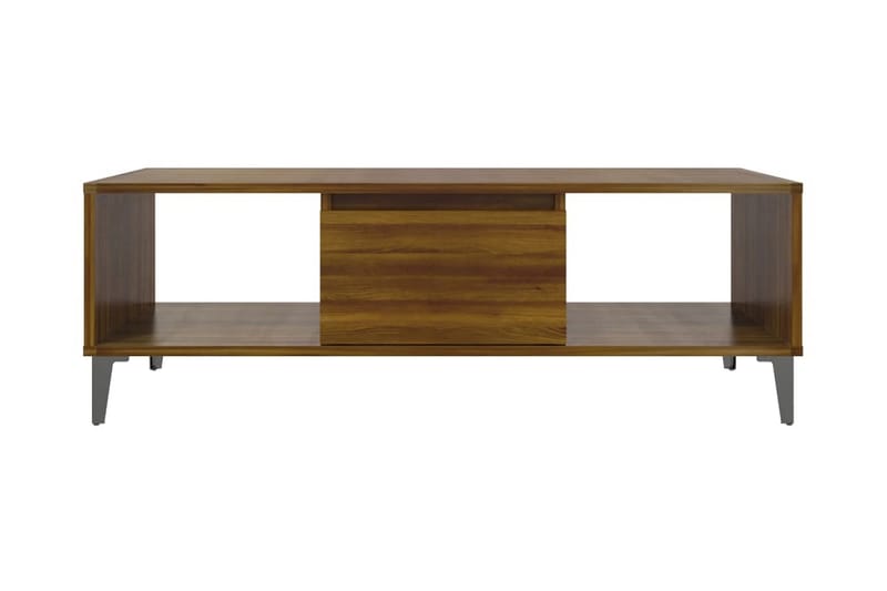Soffbord brun ek 103,5x60x35 cm spånskiva - Brun - Möbler - Bord