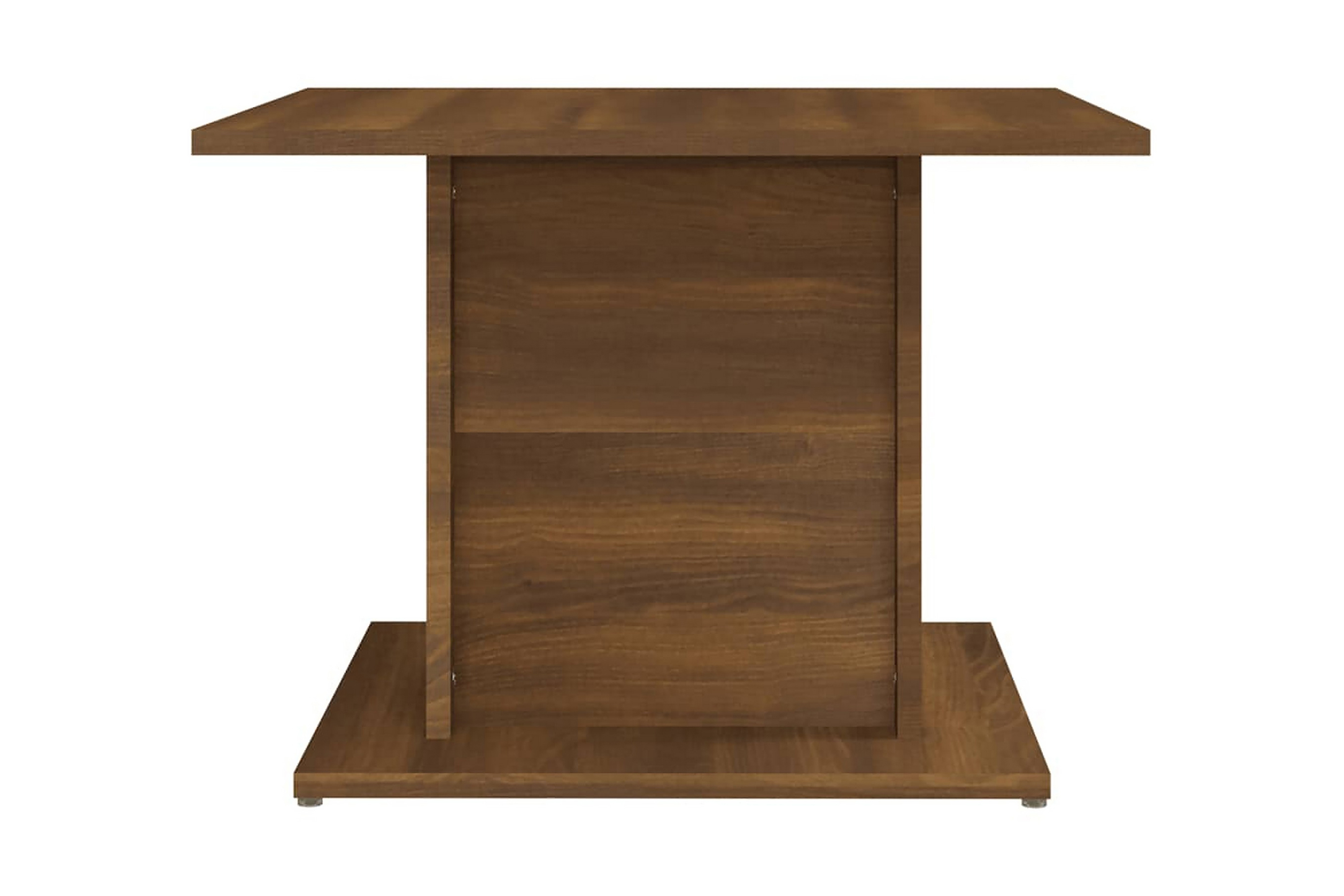 Soffbord brun ek 55,5×55,5×40 cm spånskiva – Brun