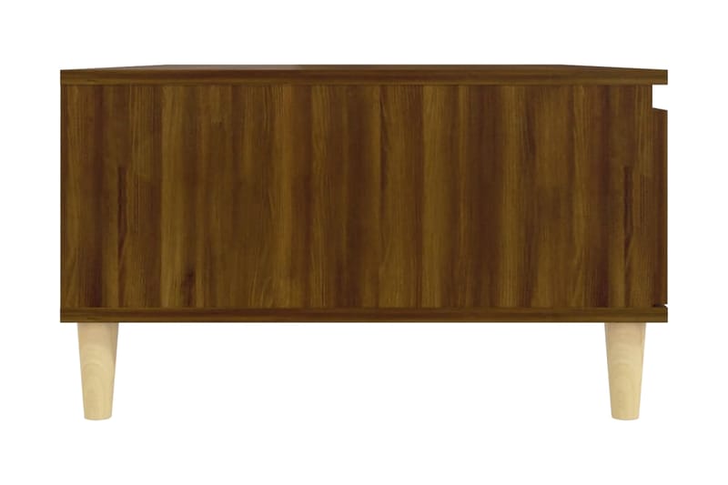 Soffbord brun ek 90x60x35 cm spånskiva - Brun - Möbler - Bord