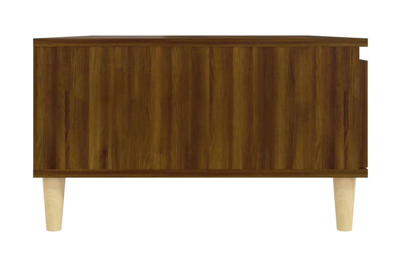 Soffbord brun ek 90x60x35 cm spånskiva - Brun - Soffbord - Bord