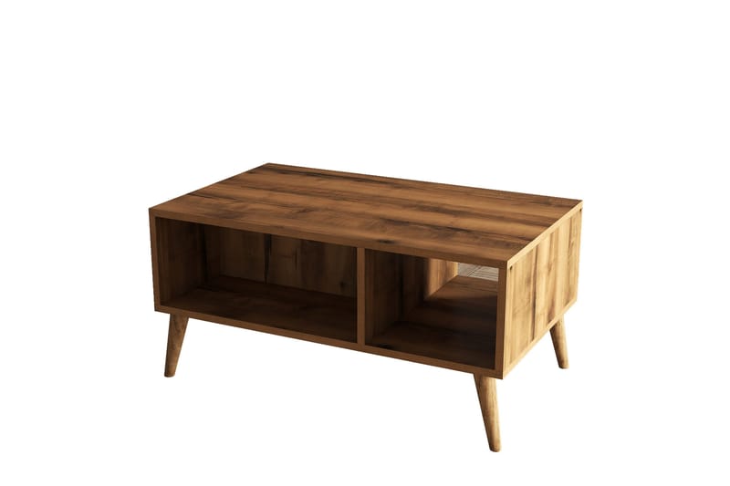 Soffbord Elrasmo Soffbord 90x54x90 cm Brun - Möbler - Bord