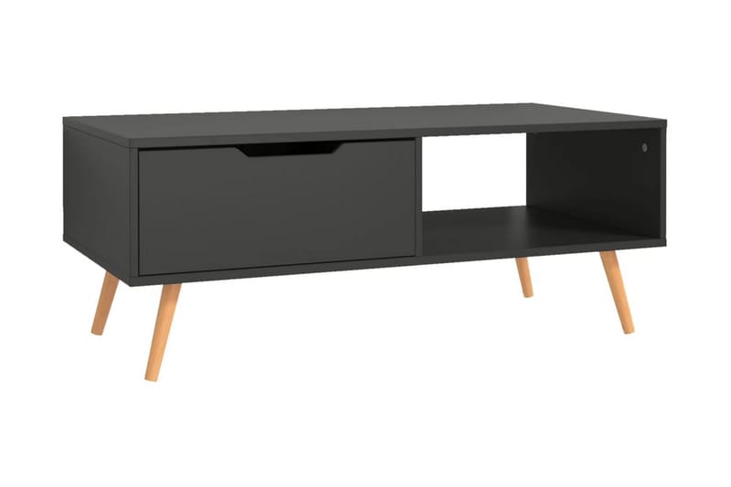 Soffbord grå 100x49,5x43 cm spånskiva - Grå - Möbler - Bord