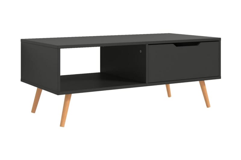 Soffbord grå 100x49,5x43 cm spånskiva - Grå - Möbler - Bord