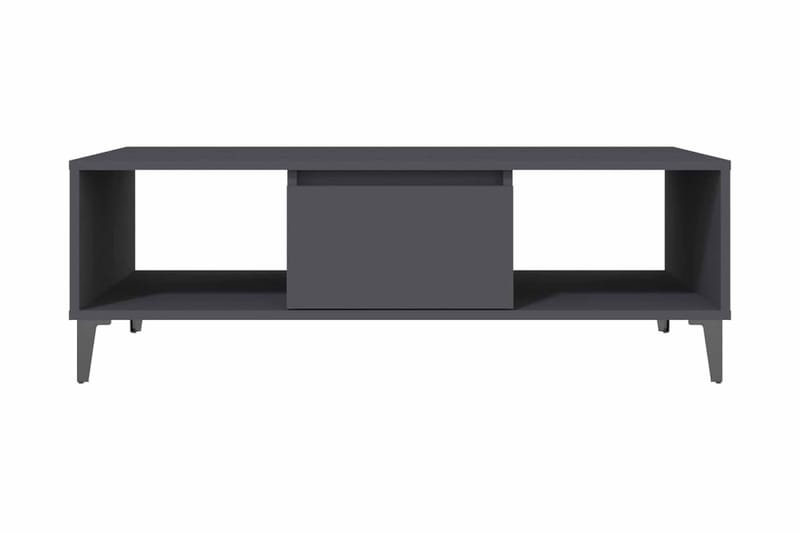 Soffbord grå 103,5x60x35 cm spånskiva - Grå - Soffbord - Bord