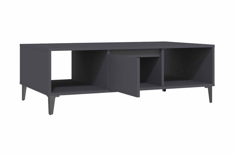 Soffbord grå 103,5x60x35 cm spånskiva - Grå - Möbler - Bord