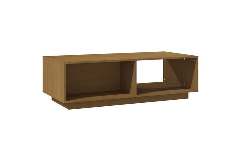 Soffbord honungbrun 110x50x33,5 cm massiv furu - Brun - Möbler - Bord