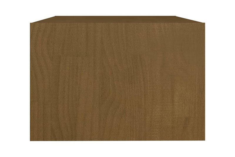 Soffbord honungbrun 75x50x33,5 cm massiv furu - Brun - Soffbord - Bord