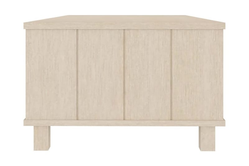 Soffbord honungsbrun 100x55x35 cm massiv furu - Brun - Möbler - Bord
