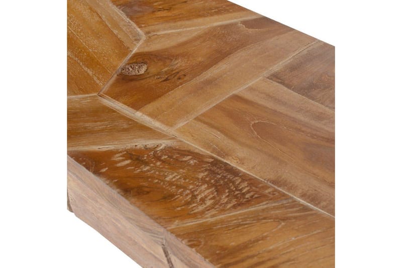Soffbord i eroderat teakträ 110x60x38 cm - Brun - Soffbord - Bord