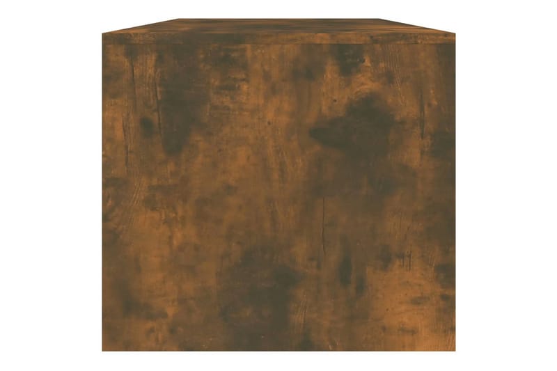 Soffbord rökfärgad ek 102x50x45 cm konstruerat trä - Brun - Soffbord - Bord
