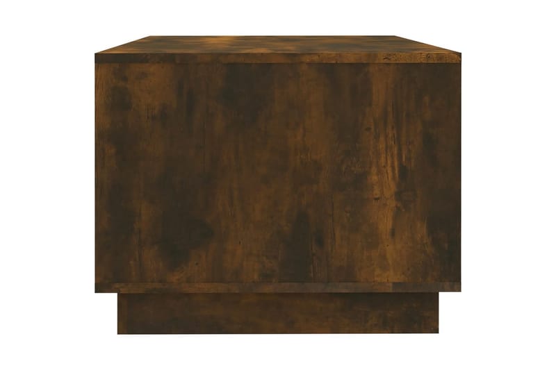 Soffbord rökfärgad ek 102x55x43 cm spånskiva - Brun - Soffbord - Bord