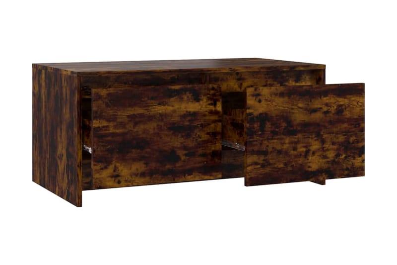 Soffbord rökig ek 90x50x41,5 cm spånskiva - Brun - Möbler - Bord
