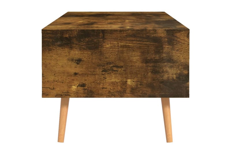 Soffbord rökt ek 100x49,5x43 cm spånskiva - Brun - Soffbord - Bord