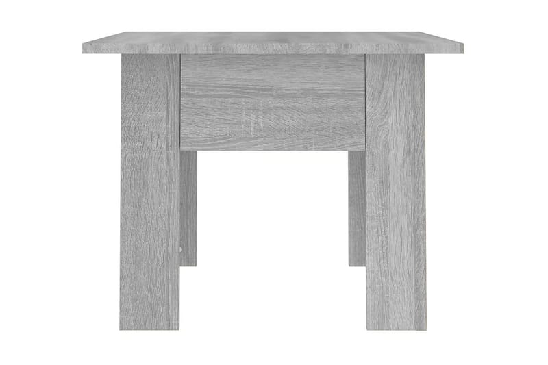 Soffbord sonoma 55x55x42 cm spånskiva - Grå - Möbler - Bord