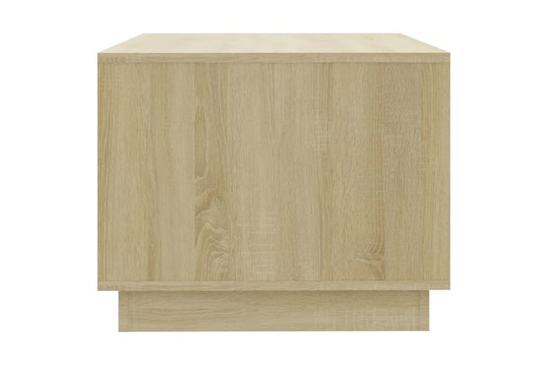 Soffbord sonoma-ek 102,5x55x44 cm spånskiva - Brun - Möbler - Bord