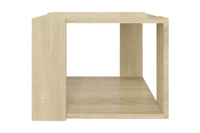 Soffbord sonoma-ek 40x40x30 cm spånskiva - Brun - Soffbord - Bord