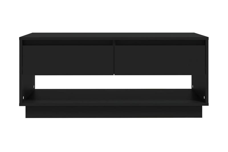 Soffbord svart 102,5x55x44 cm spånskiva - Svart - Soffbord - Bord
