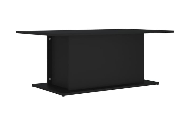 Soffbord svart 102x55,5x40 cm spånskiva - Svart - Soffbord - Bord