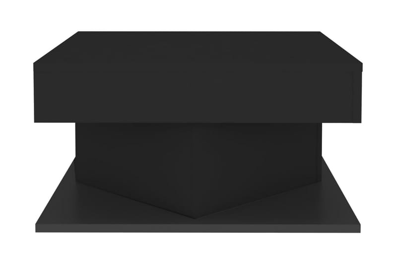Soffbord svart 57x57x30 cm spånskiva - Svart - Soffbord - Bord