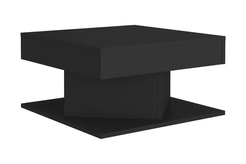 Soffbord svart 57x57x30 cm spånskiva - Svart - Soffbord - Bord