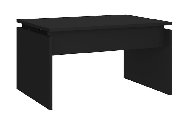 Soffbord svart 68x50x38 cm spånskiva - Svart - Möbler - Bord