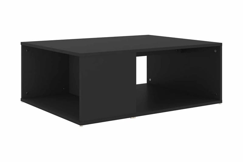 Soffbord svart 90x67x33 cm spånskiva - Svart - Soffbord - Bord