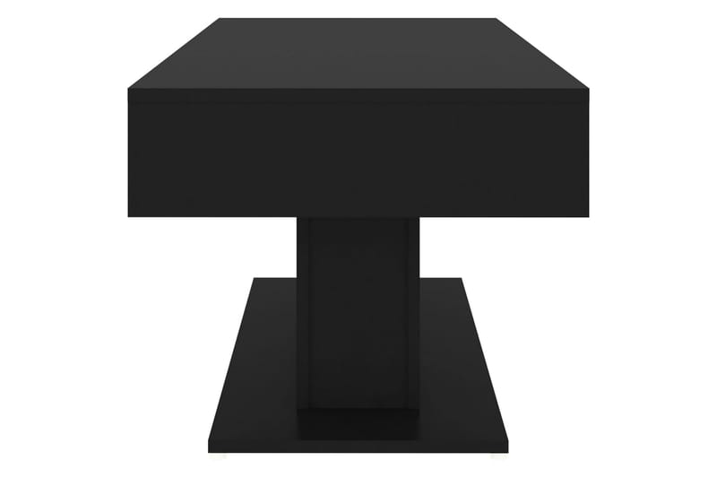 Soffbord svart 96x50x45 cm spånskiva - Svart - Soffbord - Bord