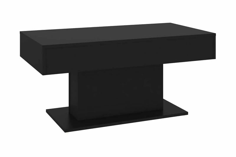 Soffbord svart 96x50x45 cm spånskiva - Svart - Soffbord - Bord