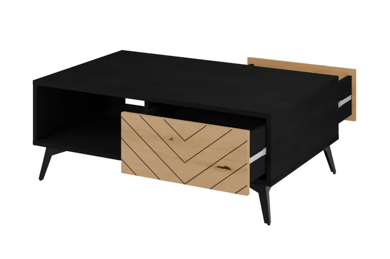 Soffbord - Svart|Ek - Möbler - Bord