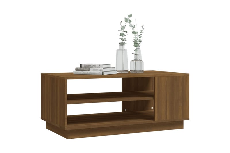 Soffbord Valnötsbrun ek 102x55x43 cm spånskiva - Valnötsbrun - Möbler - Bord