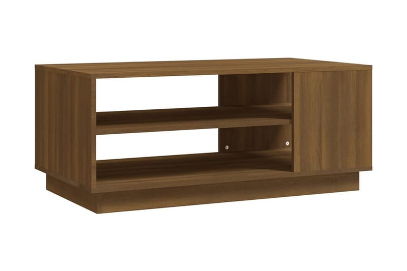 Soffbord Valnötsbrun ek 102x55x43 cm spånskiva - Valnötsbrun - Möbler - Bord