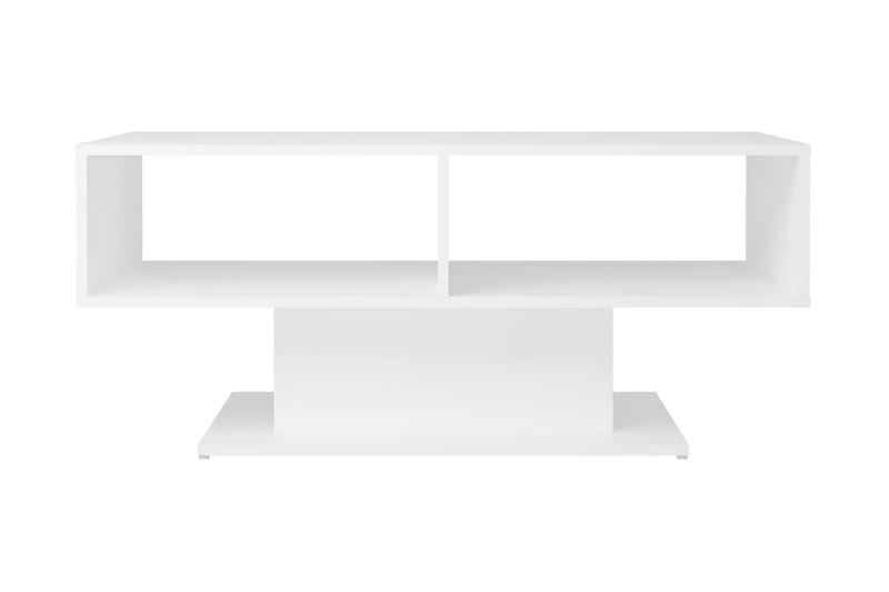 Soffbord vit 103,5x50x44,5 cm spånskiva - Vit - Soffbord - Bord