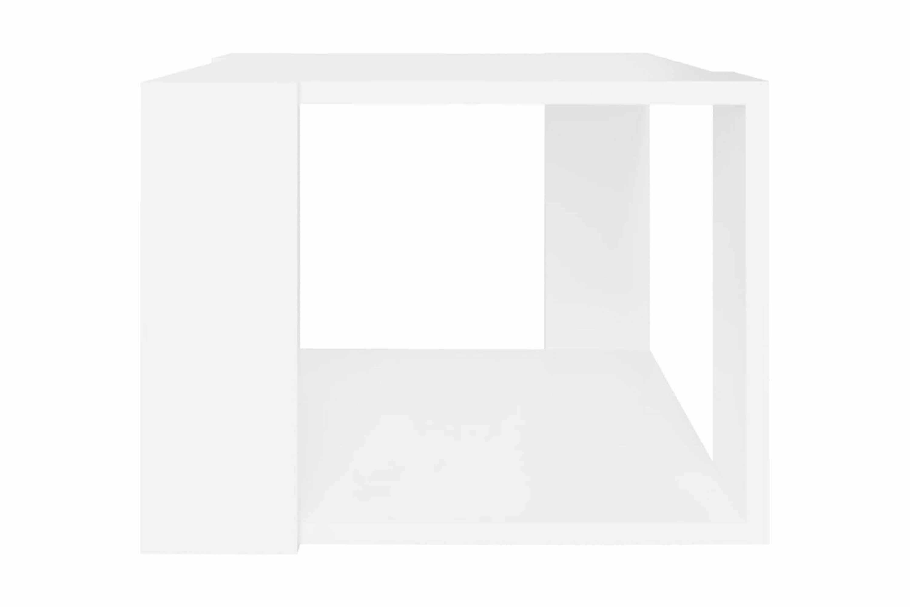 Soffbord vit 40x40x30 cm spånskiva – Vit