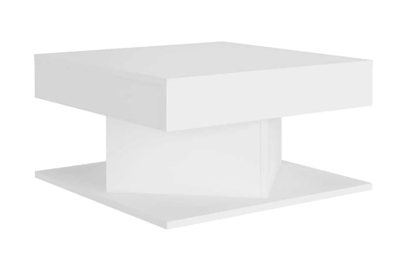 Soffbord vit 57x57x30 cm spånskiva - Vit - Möbler - Bord