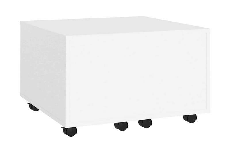 Soffbord vit 60x60x38 cm spånskiva - Vit - Möbler - Bord