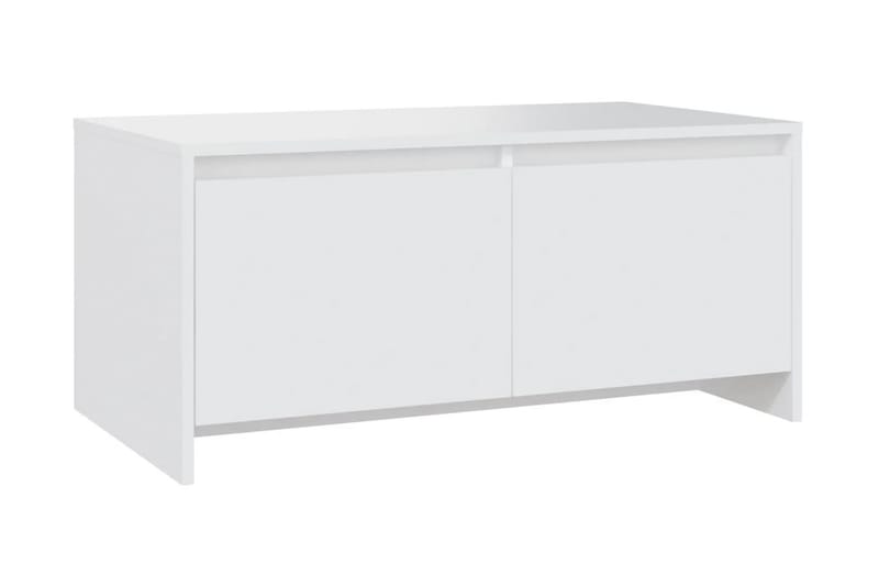 Soffbord vit 90x50x41,5 cm spånskiva - Vit - Möbler - Bord