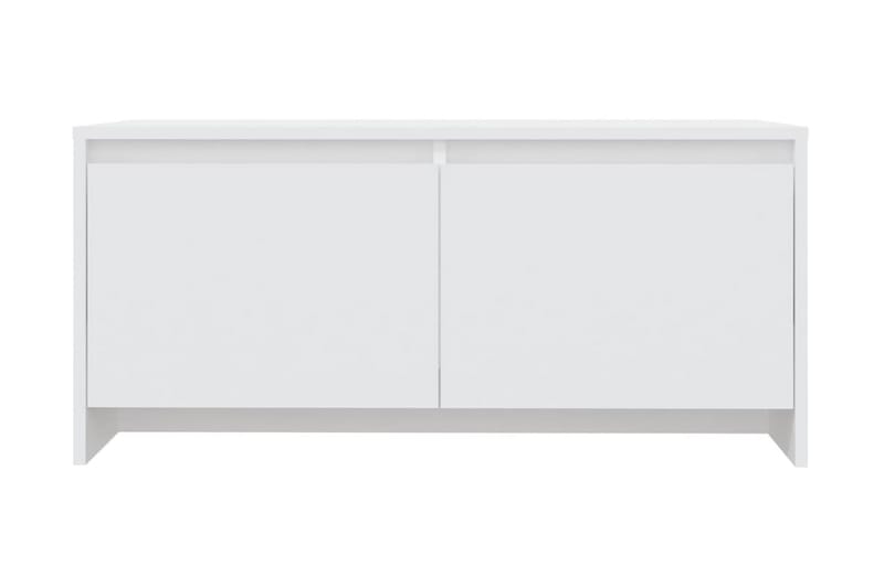 Soffbord vit 90x50x41,5 cm spånskiva - Vit - Soffbord - Bord