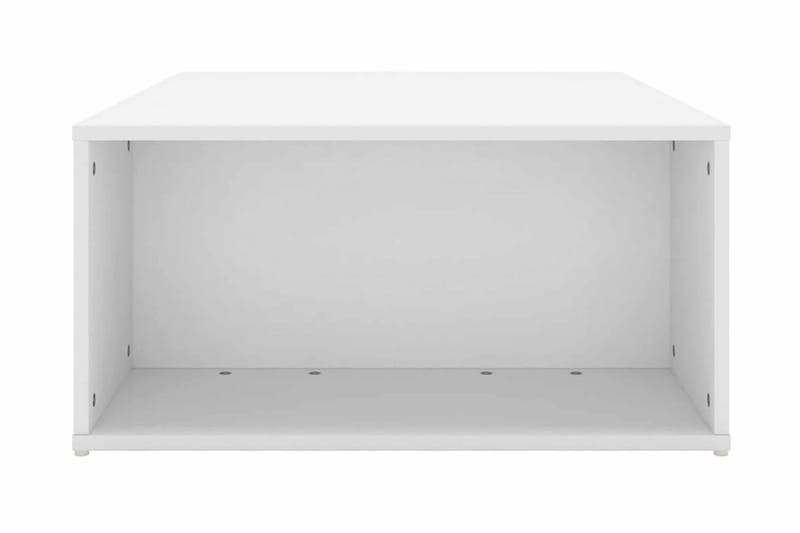 Soffbord vit 90x67x33 cm spånskiva - Vit - Möbler - Bord