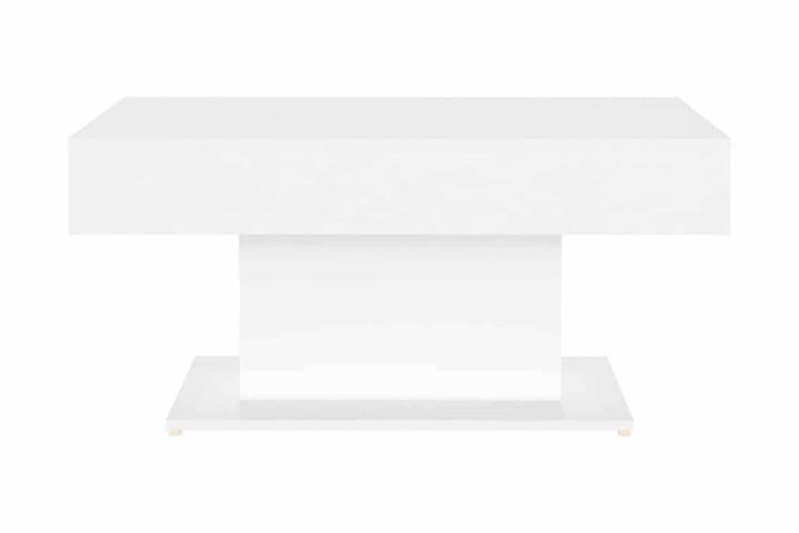 Soffbord vit 96x50x45 cm spånskiva - Vit - Bord - Soffbord