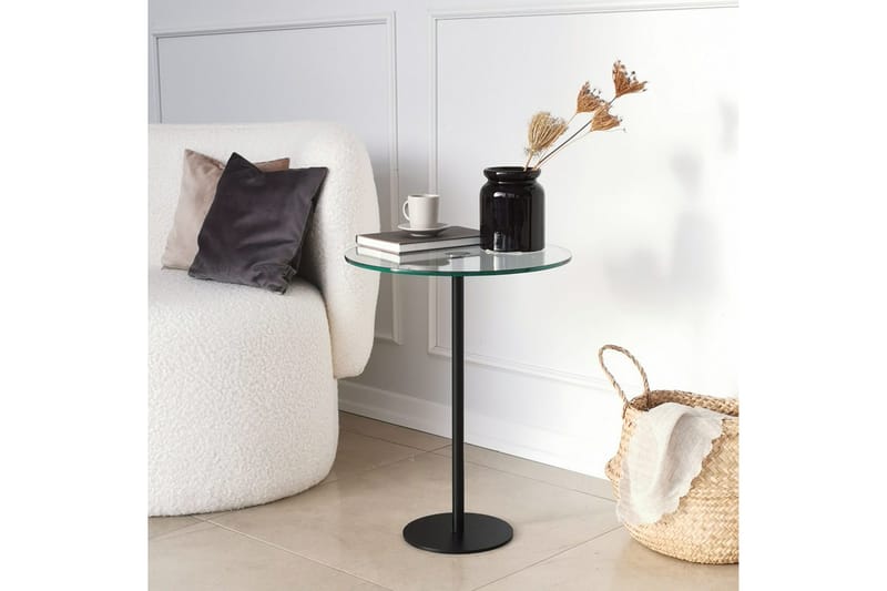 Sotinge Soffbord 40x50x40 cm Runt - Svart - Möbler - Bord