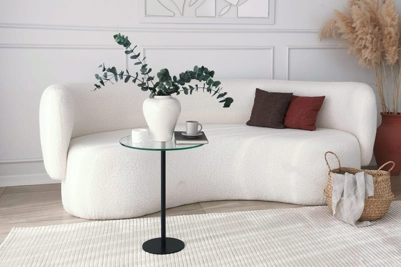 Sotinge Soffbord 40x50x40 cm Runt - Svart - Möbler - Bord