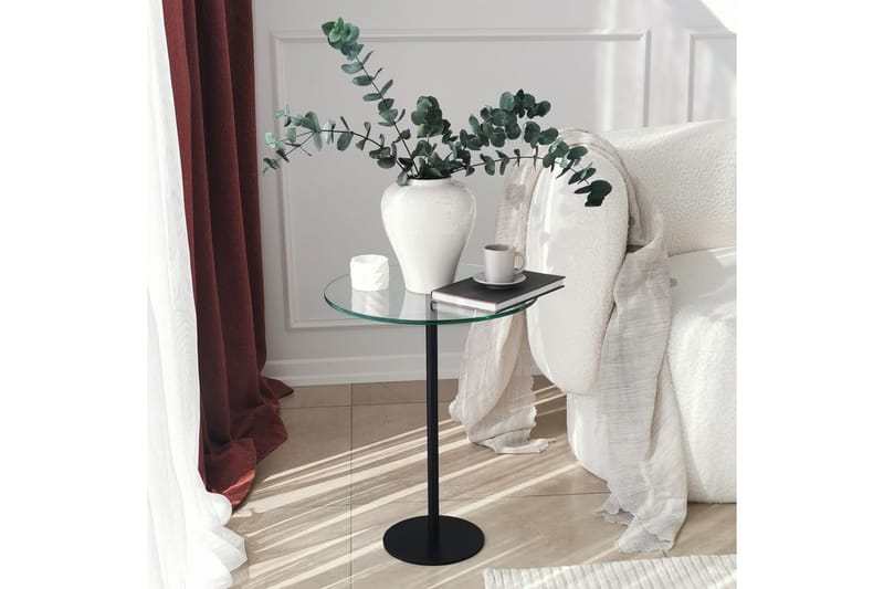 Sotinge Soffbord 40x50x40 cm Runt - Svart - Möbler - Bord