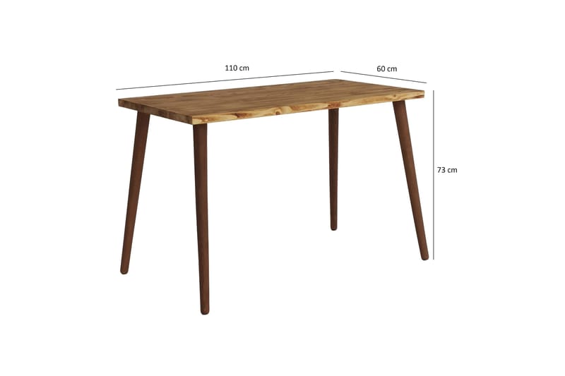 SPIRRE Skrivbord 110 cm Natur - Möbler - Bord