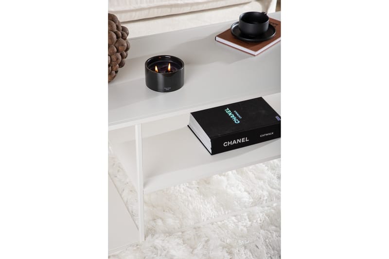 Staal Soffbord 120 cm - Vit - Möbler - Bord