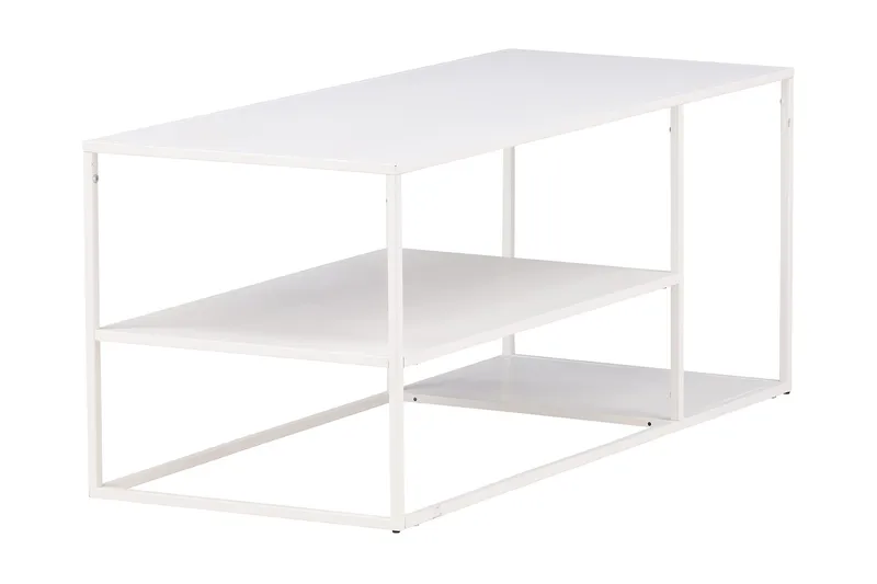 Staal Soffbord 120 cm - Vit - Möbler - Bord